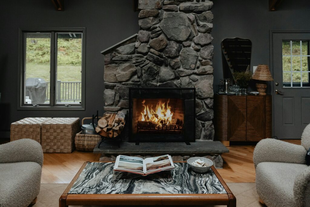 fireplace