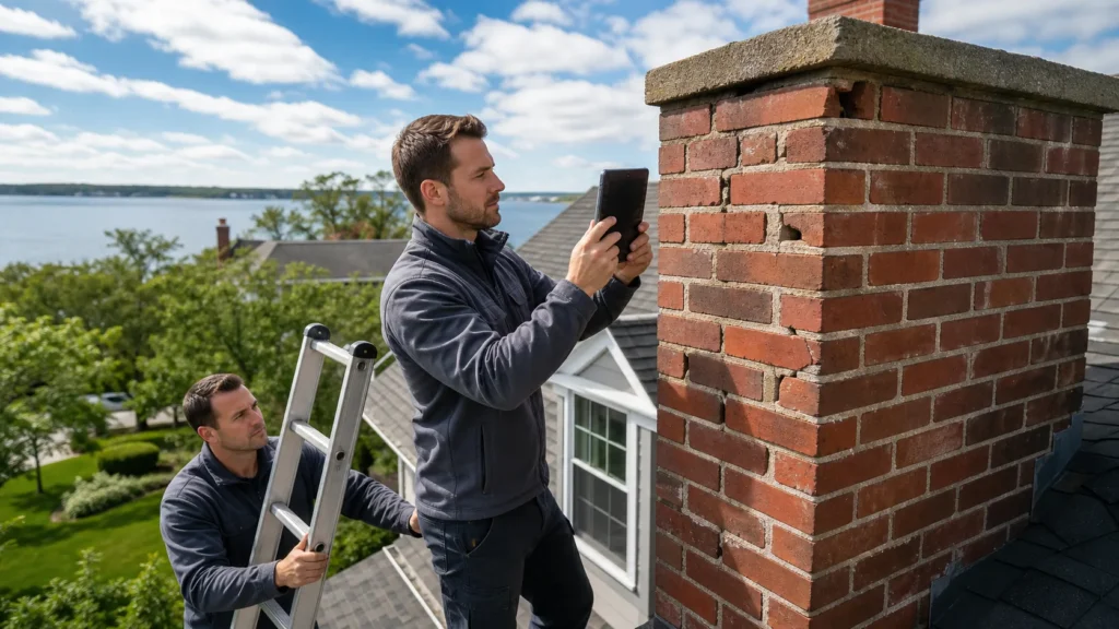 Early Masonry Chimney Damage in New Castle: Photo Checklist and What It Means